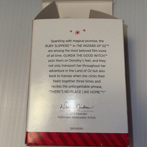 Ruby Slippers ornament Wizard of Oz - Picture 4 of 7